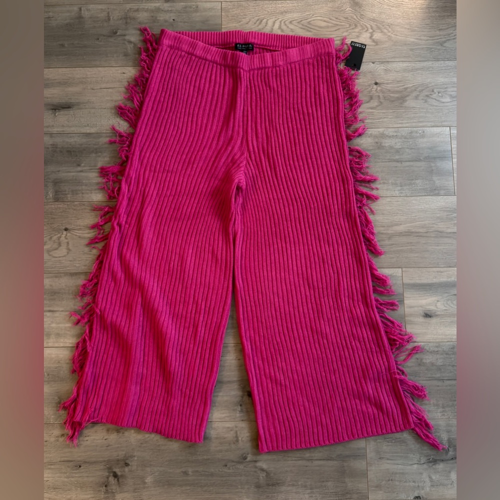 Eloquii Pink Knit Sweater